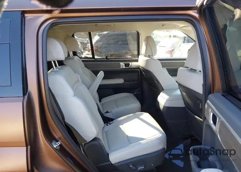 2024 Hyundai Santa Fe Hybrid Calligraphy from USA, damaged, VIN 5NMP5DG10RH007162